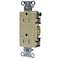 Hubbell Wiring Device-Kellems Straight Blade Receptacle, 5-15R, 15 A, 125V AC, 2 Pole, 3 Wire, Flush Mount, Grounded DR15IWRTR - alternate 1